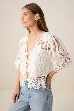 Wehkamp Sissy-Boy gebloemde blouse wit aanbieding