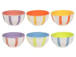 Wehkamp Cookinglife Soepkommen / Kommen Summer Vibes ø 14 cm - 6 stuks aanbieding