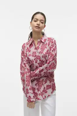 Wehkamp VERO MODA blouse rood aanbieding