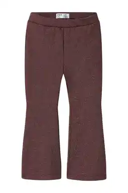 Wehkamp NAME IT MINI bootcut casual broek donkerrood aanbieding