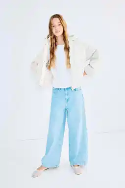 Wehkamp Mango Kids tussenjas ecru aanbieding