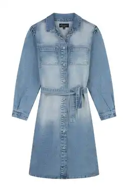Wehkamp Elvira Collections denim spijkerjurk medium blue denim aanbieding