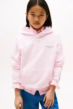 Wehkamp Tommy Hilfiger hoodie lichtroze aanbieding