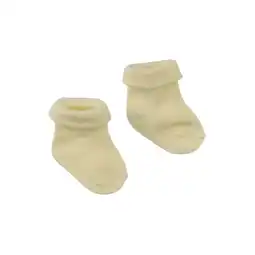 Wehkamp Z8 newborn sokken Lavin lichtgeel aanbieding