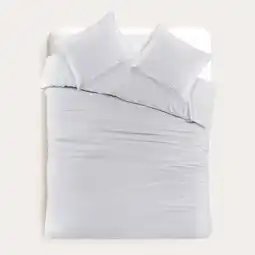 Wehkamp Studio LIVIT perkal katoenen dekbedovertrek 2 persoons lichtgrijs (200x220 cm) aanbieding