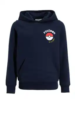 Wehkamp Anytime Pokemon hoodie navy aanbieding
