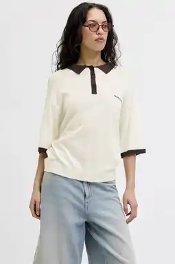 Wehkamp JJXX top ecru aanbieding