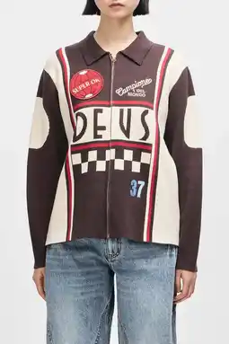 Wehkamp Deus Ex Machina sweatvest zwart aanbieding
