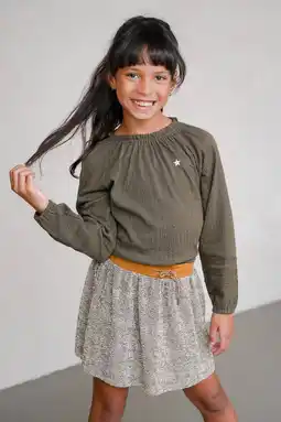 Wehkamp Like Flo korte rok beige aanbieding