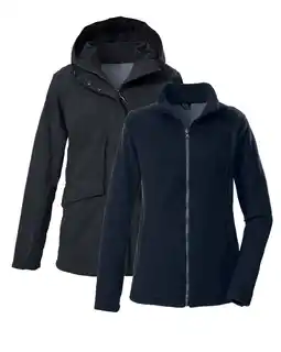 Wehkamp Killtec 3 in 1 jas donkerblauw aanbieding