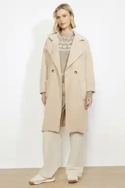 Wehkamp LOLALIZA manteljas beige aanbieding