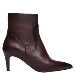 Wehkamp Copenhagen Shoes As You Feel It leren enkellaarzen bordeaux aanbieding