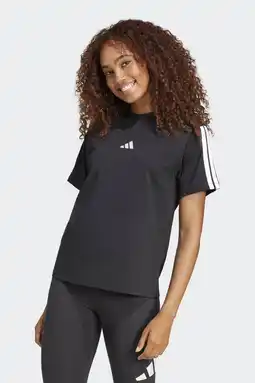 Wehkamp adidas Sportswear T-shirt zwart/wit aanbieding