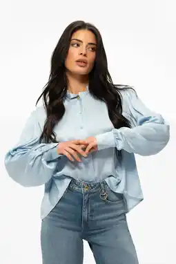 Wehkamp Fifth House blouse lichtblauw aanbieding