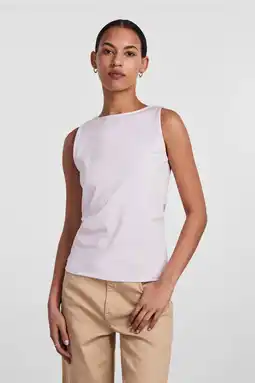 Wehkamp PIECES singlet PCNEJA wit aanbieding