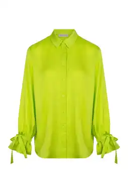 Wehkamp Studio AMAYA blouse limegroen aanbieding