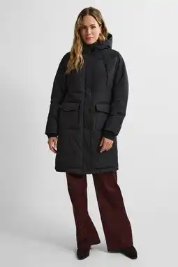 Wehkamp Anytime lange parka zwart aanbieding