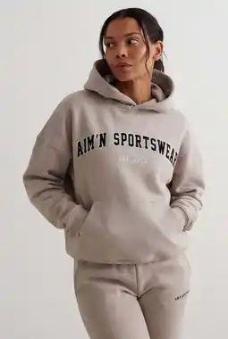Wehkamp Aim'n sporthoodie zand aanbieding