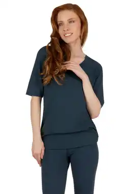 Wehkamp Urban Goddess sportshirt Kami donkerblauw aanbieding