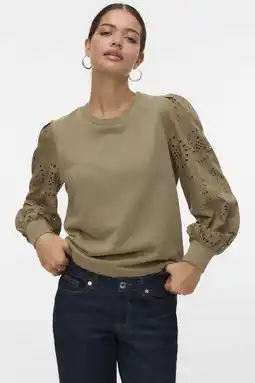 Wehkamp VERO MODA pullover trui groen aanbieding
