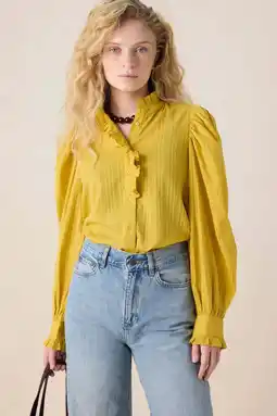 Wehkamp Sissy-Boy blouse geel aanbieding