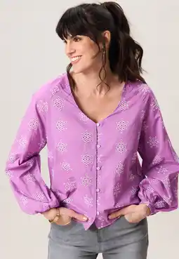 Wehkamp Miss Etam blouse lila aanbieding
