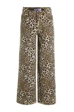 Wehkamp Me & My Monkey panterprint jeans aanbieding