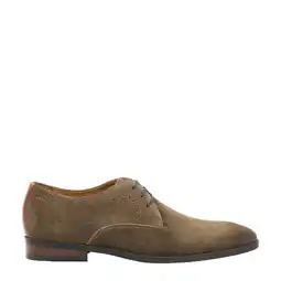 Wehkamp Van Lier Bregenz suède veterschoenen cognac aanbieding