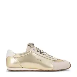 Wehkamp Kurt Geiger Islington leren sneakers goud/beige aanbieding