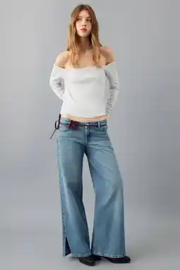 Wehkamp MANGO TEEN cropped top lichtgrijs aanbieding