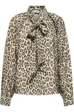 Wehkamp JDY blouse met panterprint bruin aanbieding