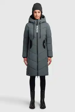 Wehkamp Khujo winterjas grijsgroen aanbieding