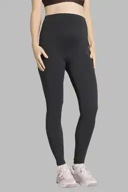 Wehkamp adidas Performance zwangerschap sportlegging Optimé zwart aanbieding