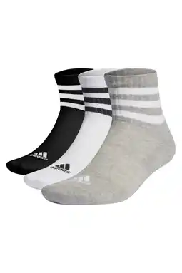 Wehkamp adidas Performance sokken - zwart/wit/grijs (set van 3) aanbieding