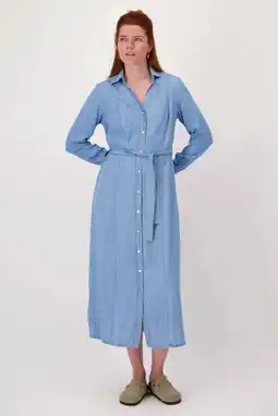 Wehkamp Zusss spijkerjurk light blue denim aanbieding