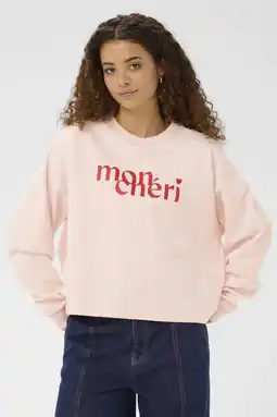 Wehkamp Saint Tropez sweater lichtroze aanbieding