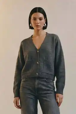 Wehkamp AWARE gemêleerd vest met wol - antraciet aanbieding