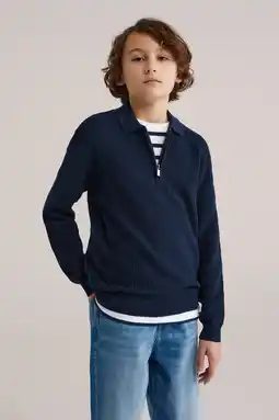 Wehkamp WE Fashion pullover donkerblauw aanbieding