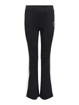 Wehkamp KIDS ONLY GIRL flared broek zwart aanbieding