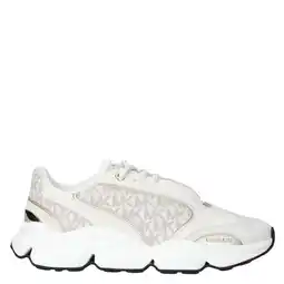 Wehkamp Michael Kors Renny trainer chunky sneakers beige aanbieding