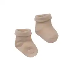 Wehkamp Z8 newborn sokken Lavin beige aanbieding