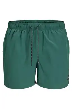 Wehkamp JACK & JONES PLUS SIZE zwemshort JPSTMAUI donkergroen aanbieding
