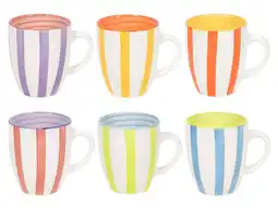 Wehkamp Cookinglife Mokken Summer Vibes 340 ml - 6 stuks aanbieding