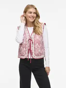Wehkamp VILA gilet roze quilted aanbieding