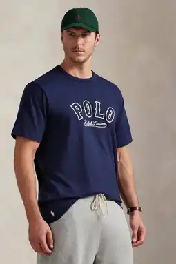 Wehkamp Polo Ralph Lauren Big & Tall regular T-shirt Plus Size donkerblauw aanbieding