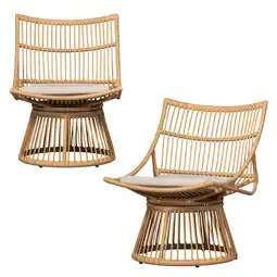 Wehkamp WOOOD tuinstoel Alatna - wicker aanbieding