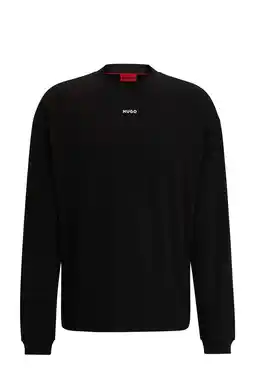 Wehkamp HUGO longsleeve zwart aanbieding