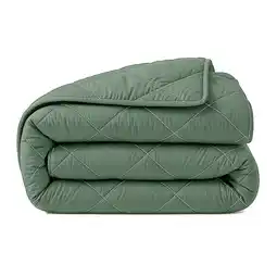Wehkamp Sleeptime dekbed zonder overtrek met kussensloop Lazy - groen aanbieding