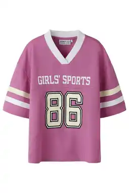 Wehkamp NAME IT KIDS T-shirt roze aanbieding
