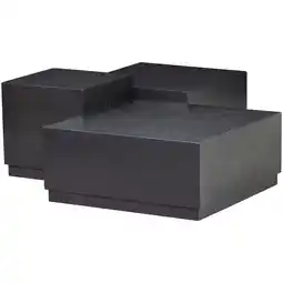 Wehkamp WOOOD bijzettafel (set van 3) Pim aanbieding